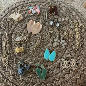 Fashion Jewelry Gold, earrings, necklaces